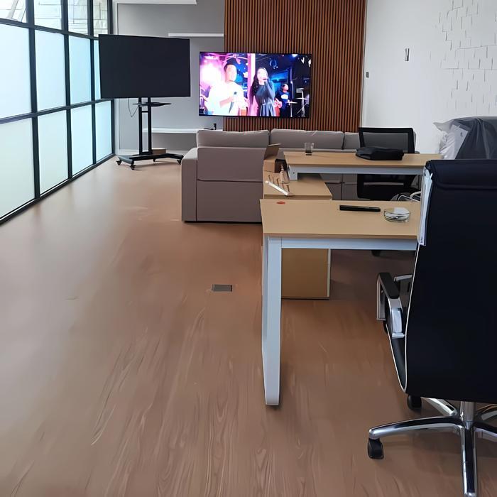 Lantai Vinyl Plank tebal 2mm Vinyl Lantai Kayu Floor / 18 PCS Lantai Parkit Kayu