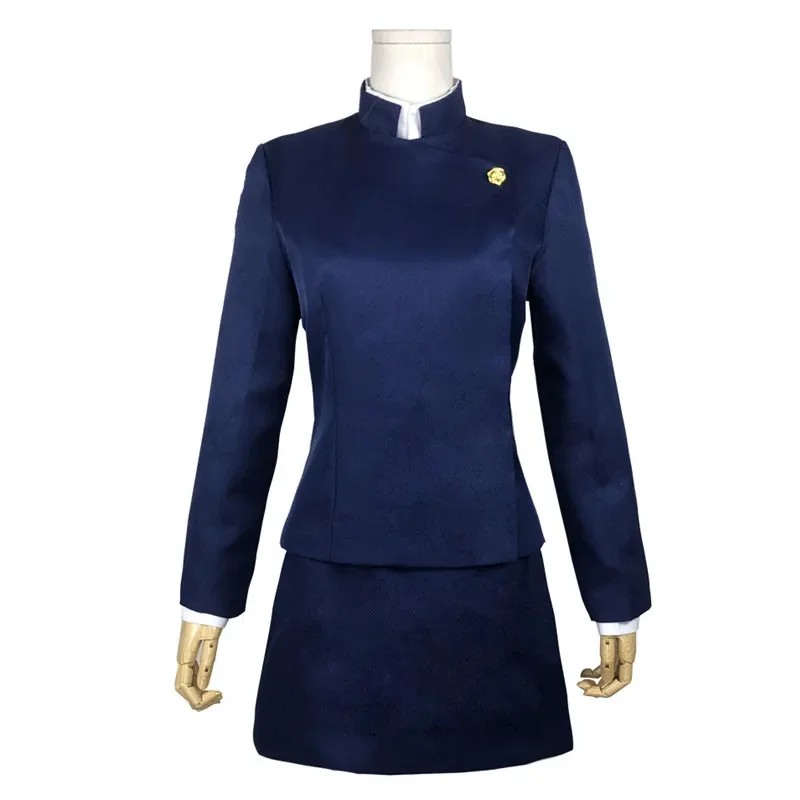 JUJUTSU KAISEN MAKI ZENIN COSPLAY COSTUME MAKI ZENIN GLASSES WIG TOP SKIRTS FULL SET MAKI HALLOWEEN