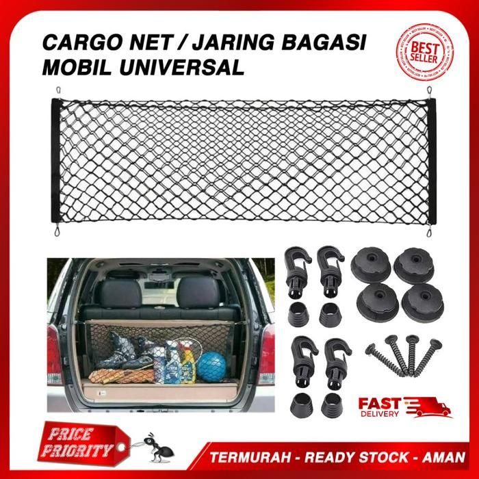 Jaring Bagasi Mobil / Jala Bagasi Mobil / Cargo Net