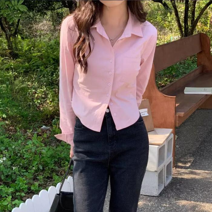 Best Seller Baju Polo Wanita Kaos Kemeja Wanita Kaos Wanita Atasan Wanita Kore Original