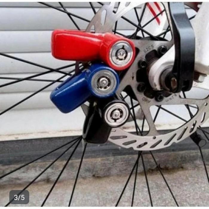 Kunci Ganda Motor,Kunci Cakram Anti Maling/ Gembok Motor/Gembok Cakram