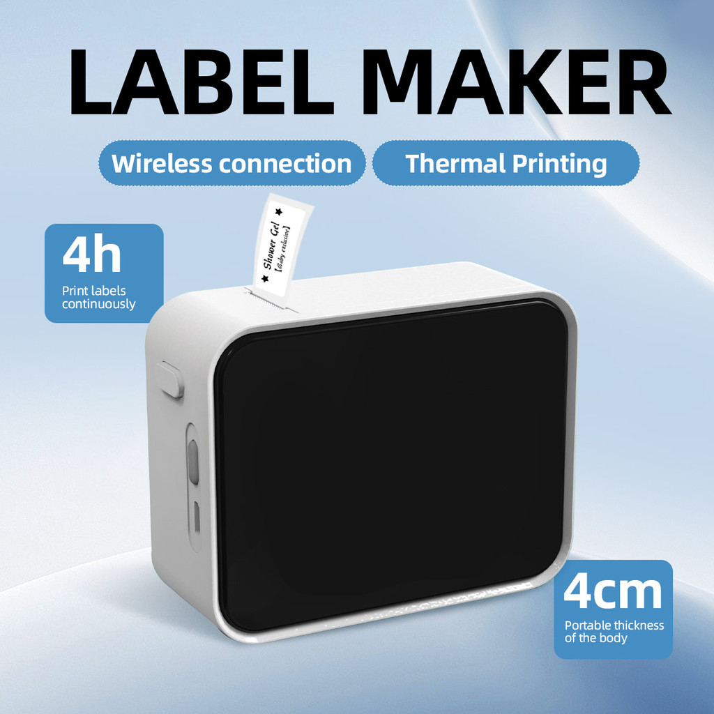 Label Maker with Tape,P7 Mini Thermal Label Maker,Portable Desktop Label Printer,Sticker Printer