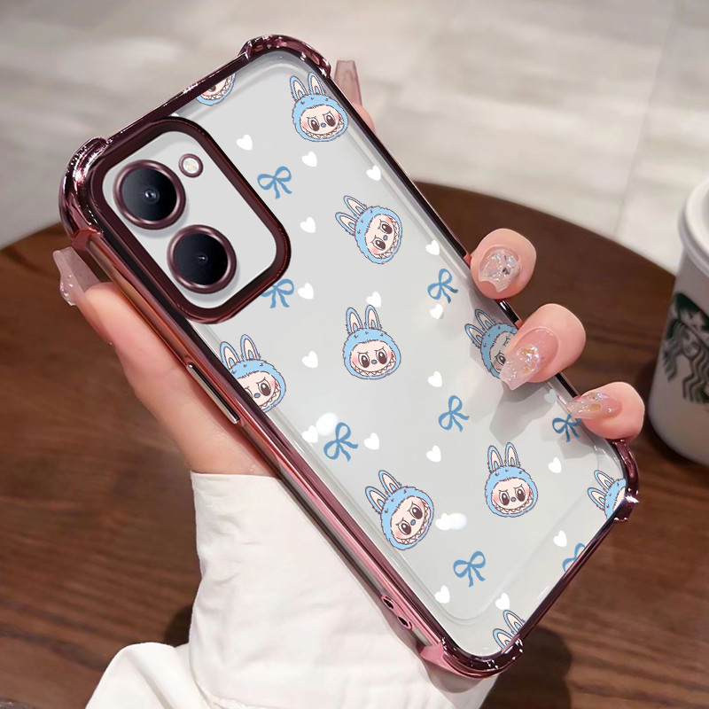 Casing Hp Untuk Realme C33 Case Casing HP Softcase Ponsel Soft Shell dengan Empat sudut anti jatuh S