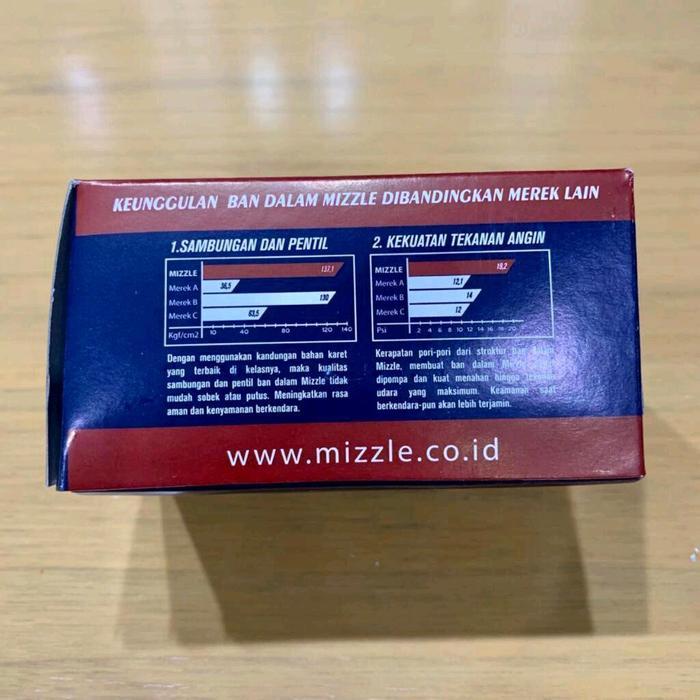 "New" Ban Dalam MIZZLE 60/80 untuk ring 17
