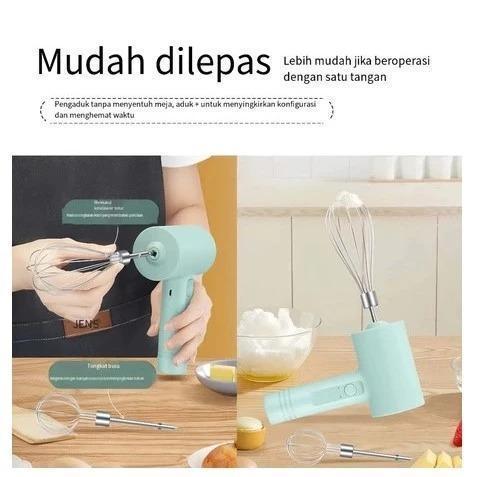 Mixer Mini Alat Kocok Telur Elektrik Pengaduk Elektrik Mini Electric Pengocok Telur Adonan Dsb