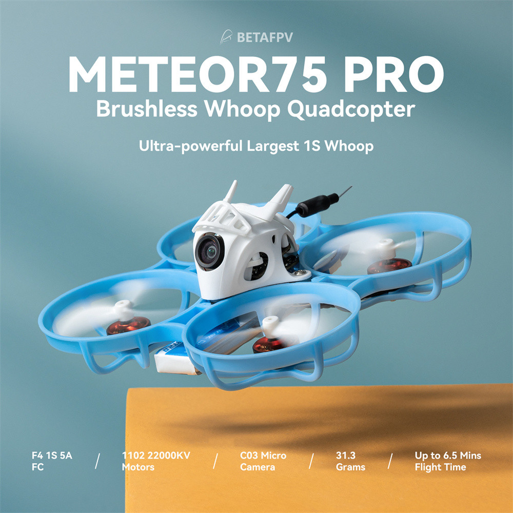 BETAFPV Meteor75 Pro Brushless Whoop Quadcopter