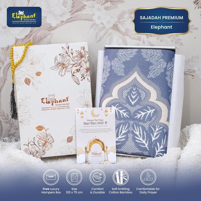 Elephant Hampers Box Sajadah Premium / Sajadah Premium Hampers + Box