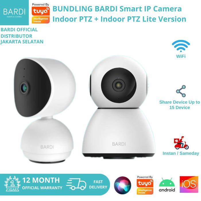 Bundle Ip Camera Bardi Indoor Ptz Cctv Indoor Smart- Bardi Ip Camera Indoor Ptz