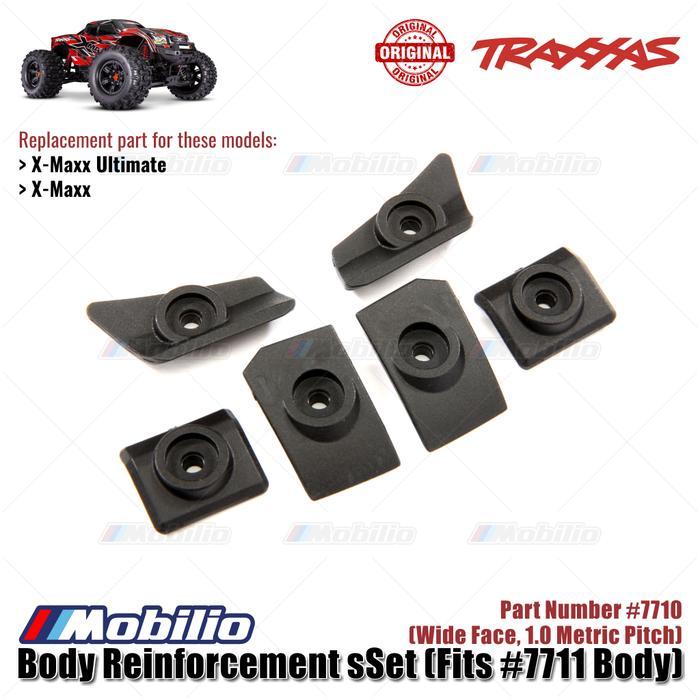 Traxxas Part #7710 Body Reinforcement Set Fits #7711 Body Rc X-Maxx, X-Maxx Ultimate