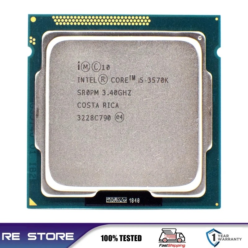 Intel Core i5 3570K 3.4GHz LGA 1155 cpu processor