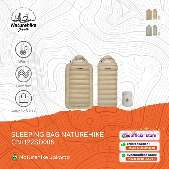 SLEEPING BAG / KANTONG TIDUR CAMPING SNOW WINTER NATUREHIKE CNH22SD008