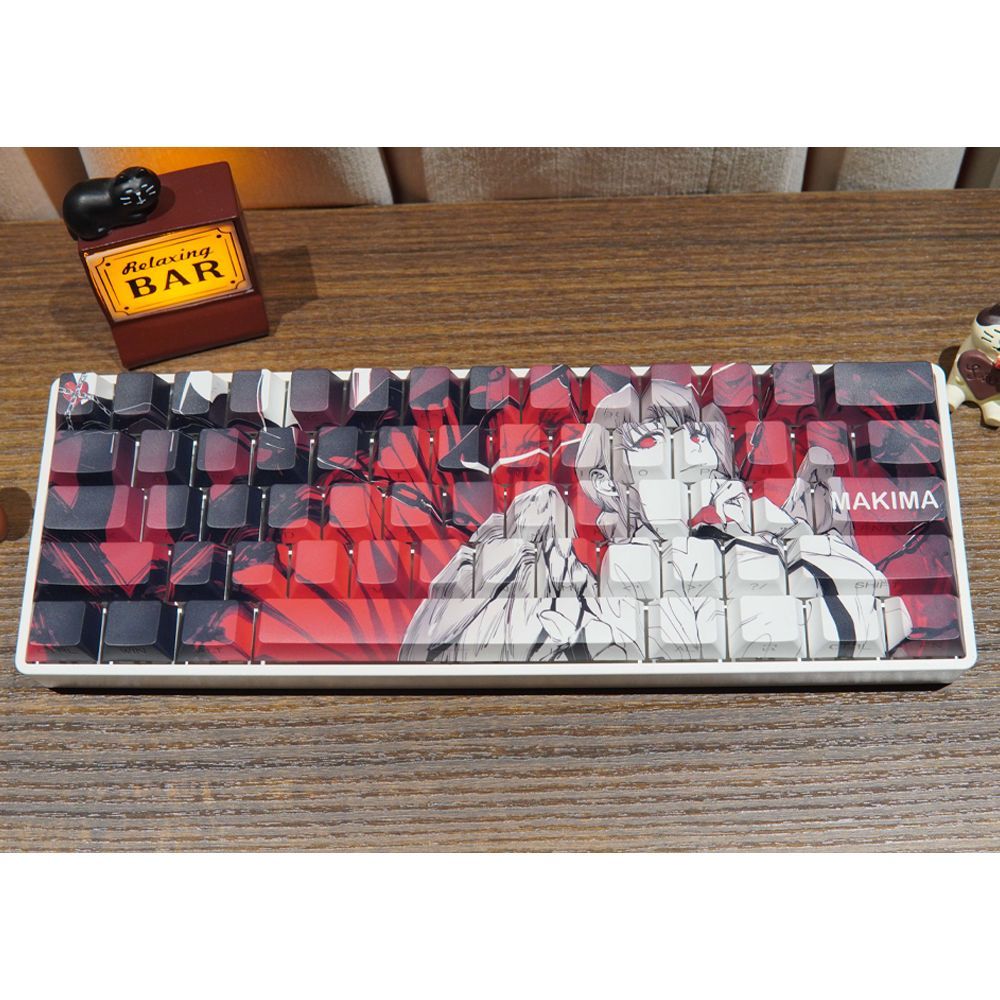 Japan Key Cap Makima Keycaps Anime Keycap Cartoon PBT Keycap Chreey Keycaps Dye-sub Mechanical