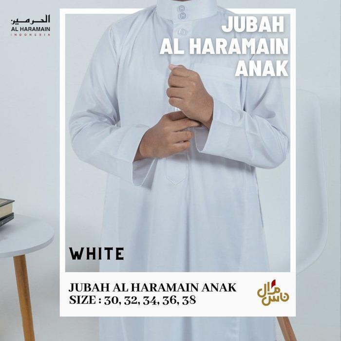 Stok Baru Jubah Arab Saudi Anak Laki Laki Al haramain Premium Non Manset