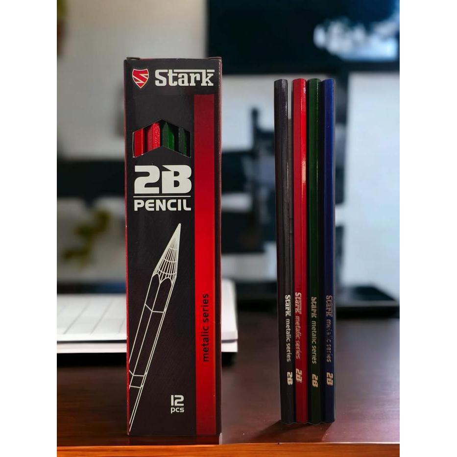 PENSIL 2B STARK / PENSIL 2B / PENSIL MURAH LUSINAN