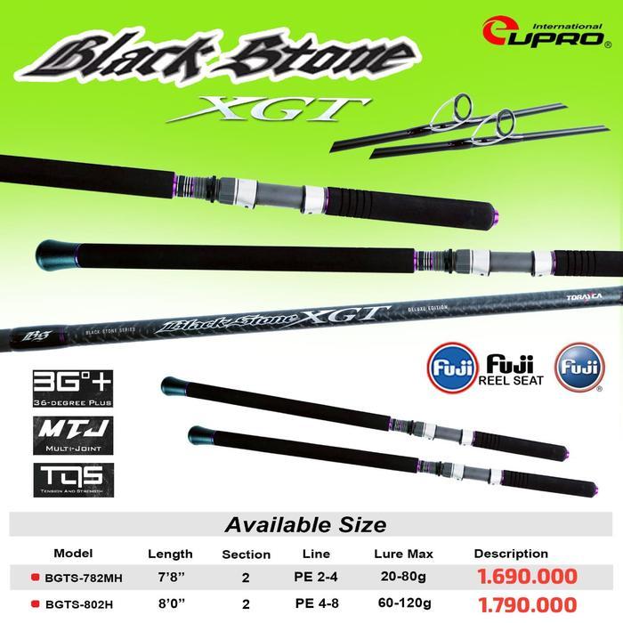 JORAN POPING EUPRO BLACKSTONE XGT 782MH 802H FUJI JORAN PANCING JORAN SPINNING JORAN MURAH