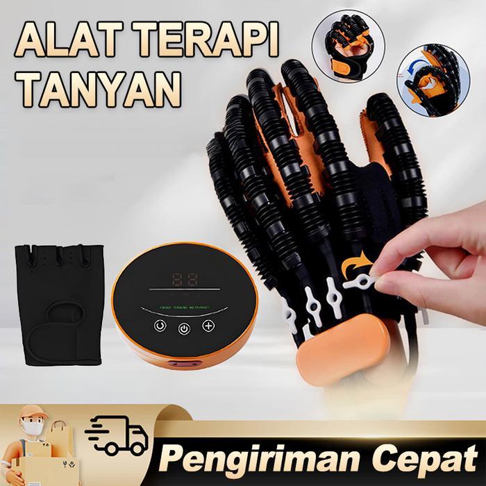 Sarung Tangan Robot Smart untuk Terapi Stroke - Alat Elektrik Latihan Jari & Tangan, Bantu Pulihkan