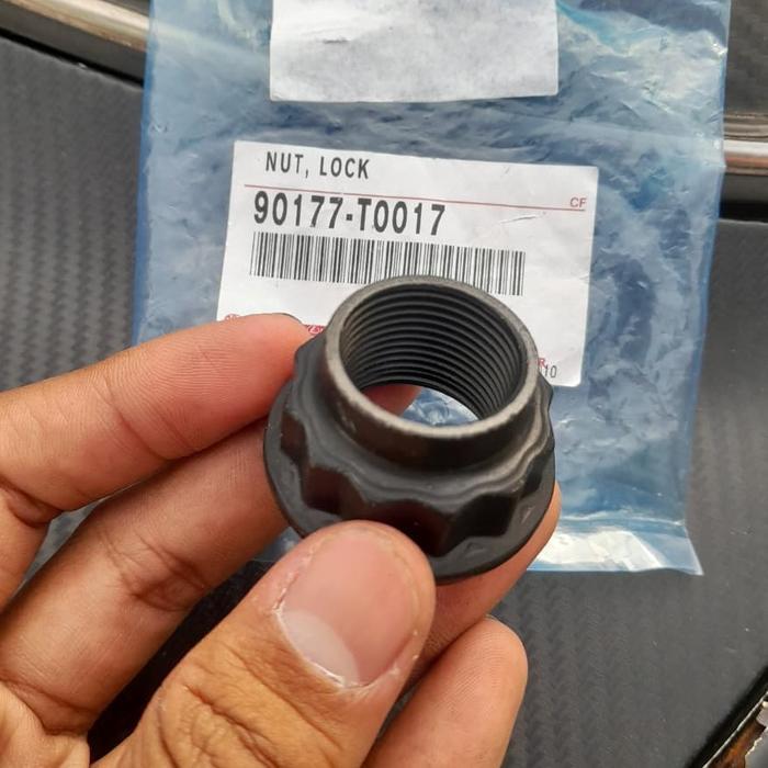 MUR RODA DEPAN/NUT LOCK ALPHARD, CAMRY, ALTIS, VIOS 90177 T0017 ORIGINAL TOYOTA