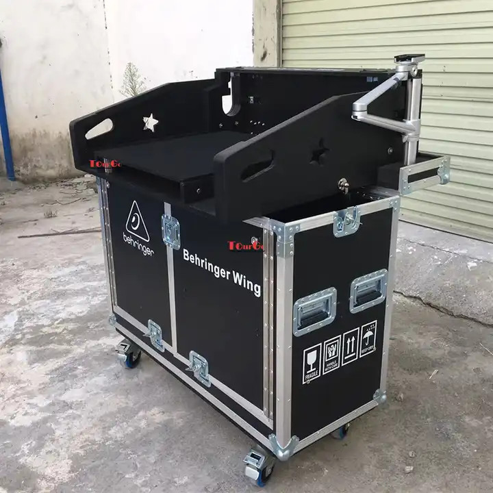 Flight Road Mixing Console Flip Case Behringer Wing Flip Over Dj Pro Mixer Case ODM OEM Customized