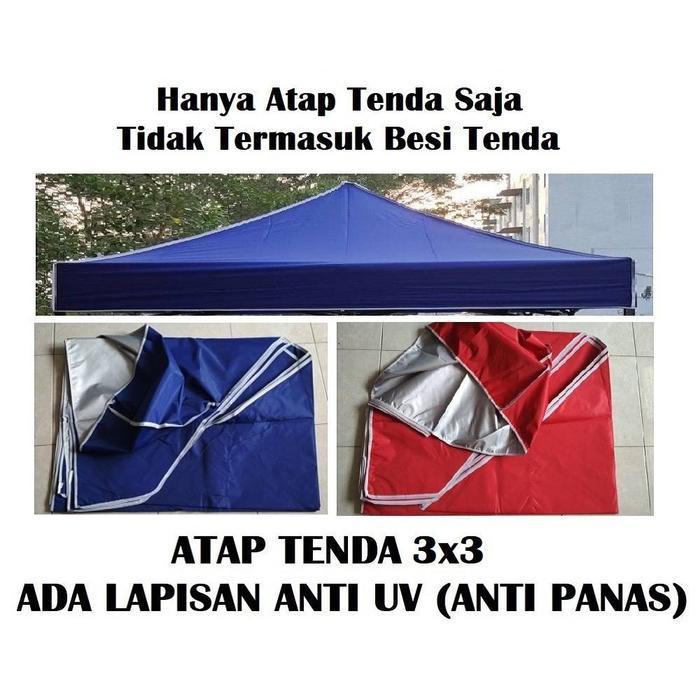 TERPAL ATAP TENDA 2X2 ANTI UV PANAS AIR