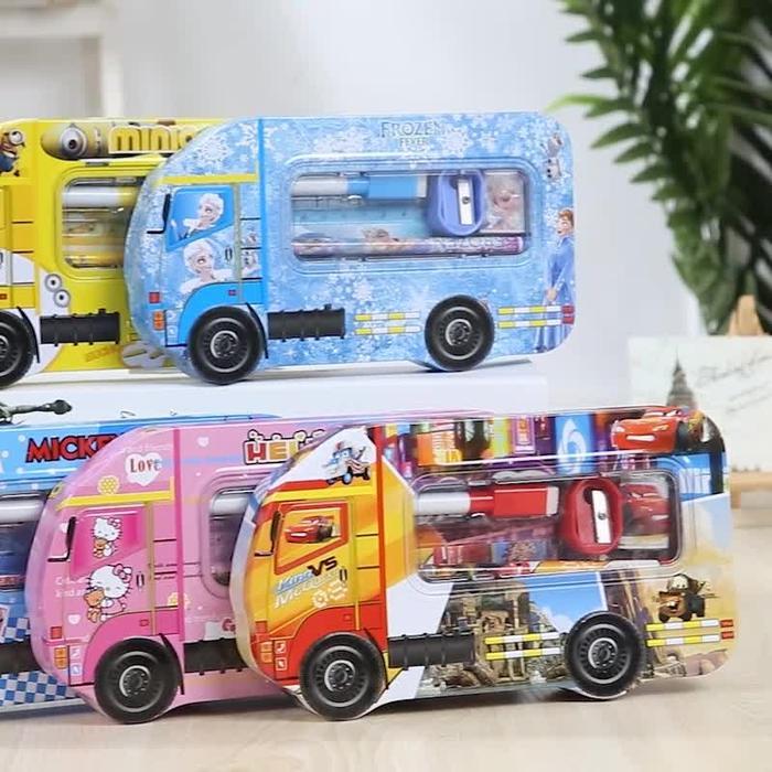Stok Baru Kotak Pensil Unik Bentuk Mobil / Tempat Pensil Unik