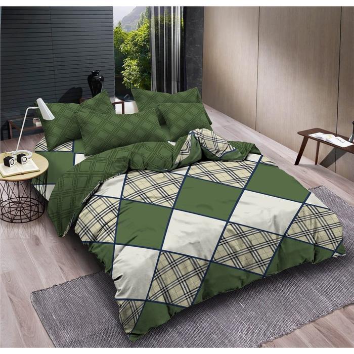 sprei katun jepang 180x200 valery quincy motif minimalis - ASTER