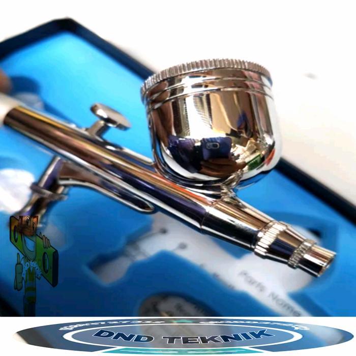 AIRBRUSH KIT AIR COMPRESOR SPRAY SET BODY MAKEUP ART MINI TOOL (DND)