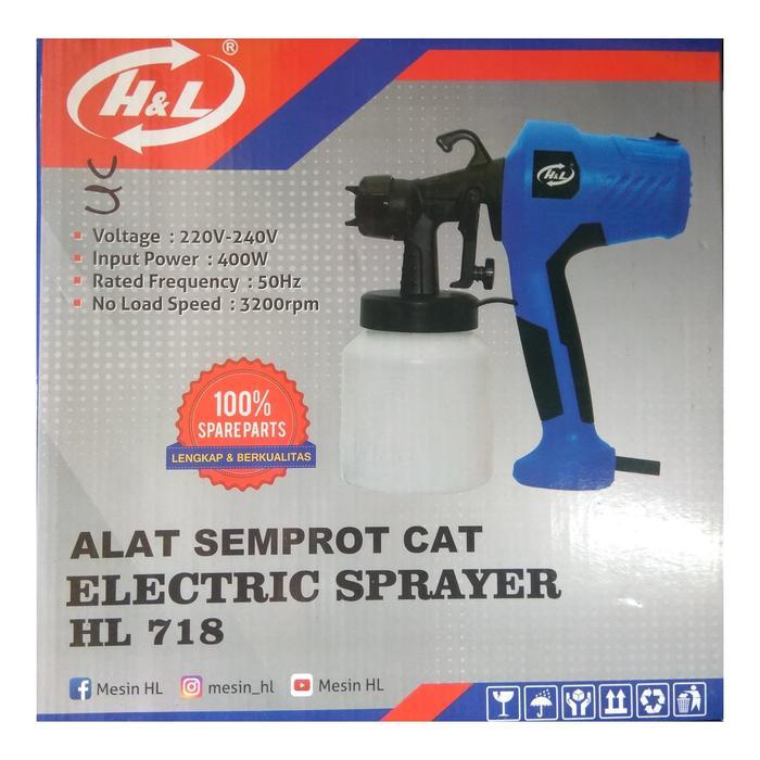 SPRAY GUN ELEKTRICK ALAT SEMPROT CAT TEMBOK ELEKTRIK