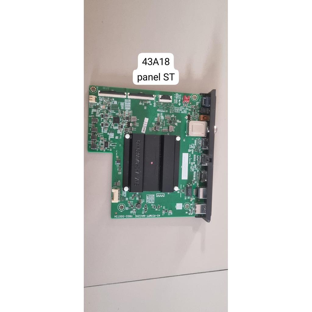 MB - MAINBOARD - MOTHERBOARD - MESIN TV - ANDROID TV - TCL 43A18 43 INCH BARU
