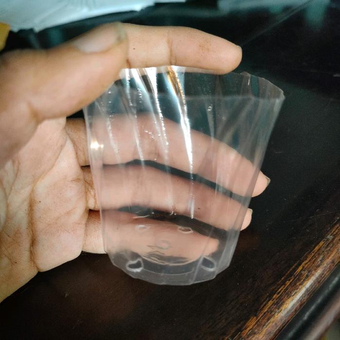 Promo pot bening plastik catty angbul