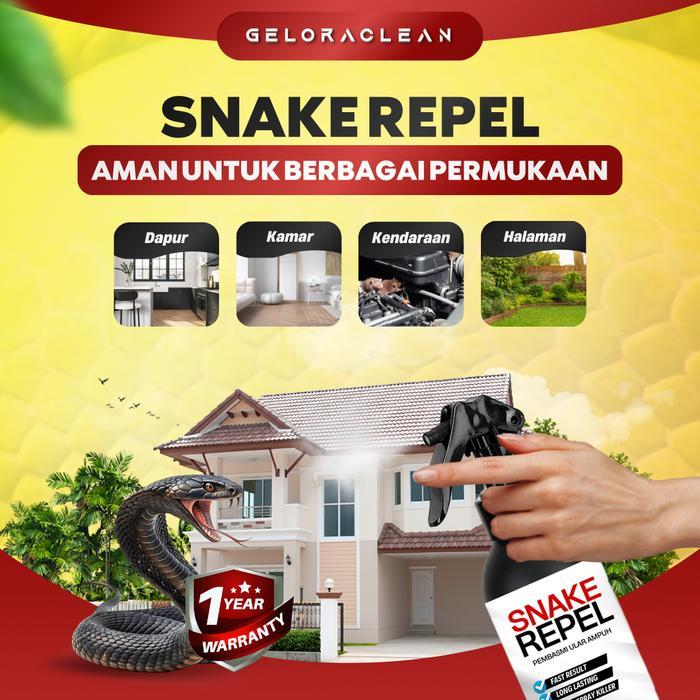 "New" [PALING LARIS] Pembasmi Ular SNAKE REPEL Pengusir Ular Tanpa Racun Penangkal Ular Masuk Rumah