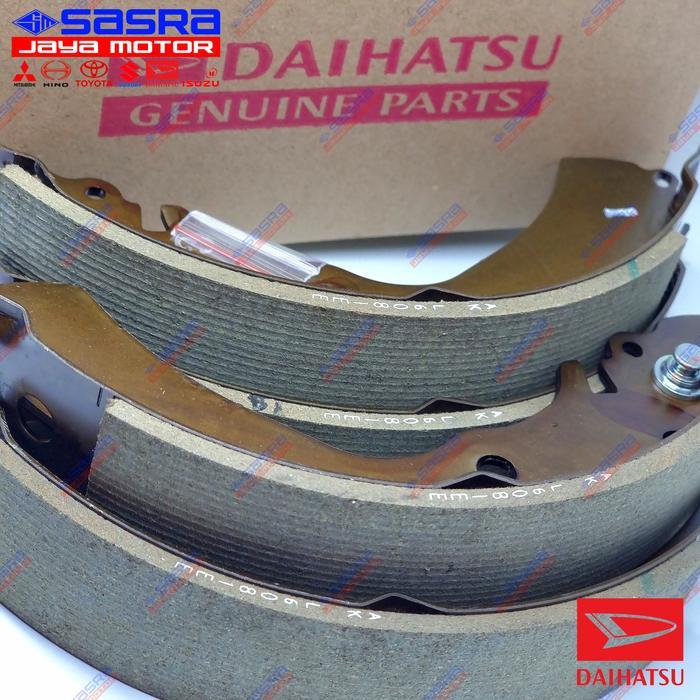 BRAKE SHOE ORI AVANZA/XENIA 2003-2021 DAIHATSU GENUINE PARTS DHS.04495-BZ011-001 KAMPAS REM BELAKANG