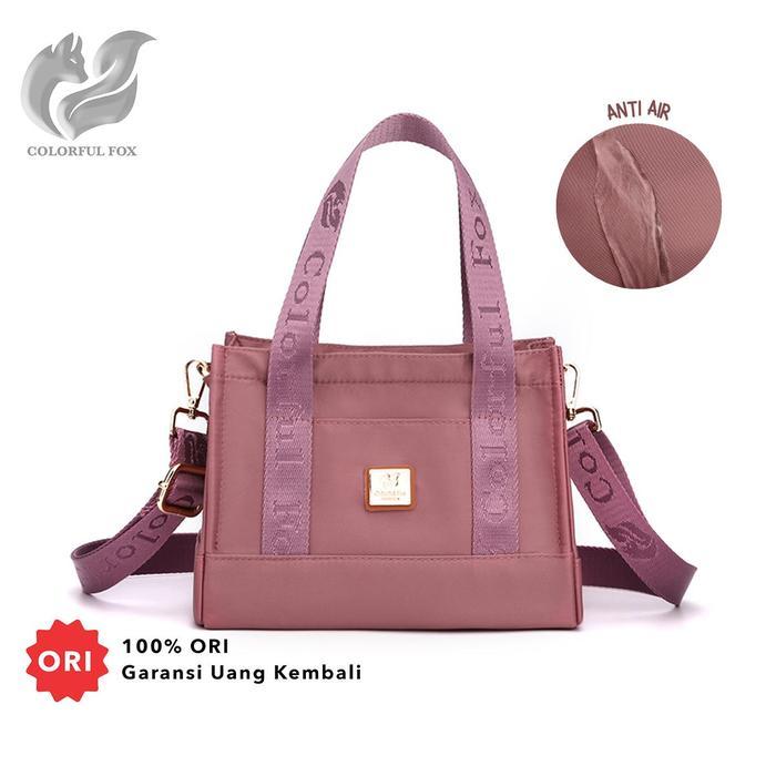Aerostreet.Shoes - Tas Selempang Wanita Anti Air Colorful Fox 2226