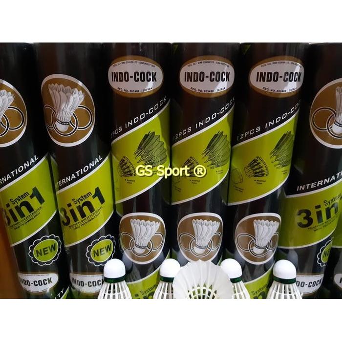 Shuttlecock Indocock Green 3In1