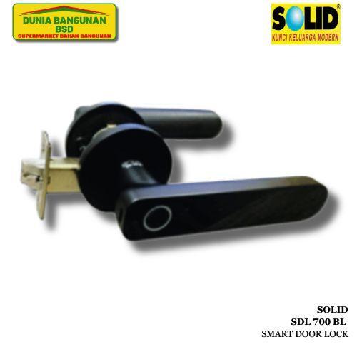 Solid Smart Door Lock Sdl 700 Bl/Smart Lock Solid/Kunci Digital Solid