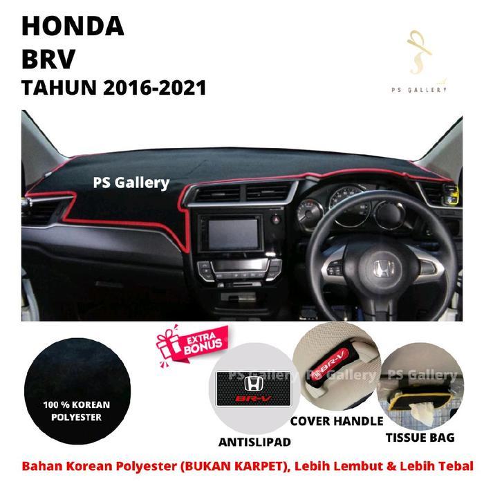 Alas Dasbor Mobil Honda Brv Tahun 2016-2021 Aksesoris Cover Dashboard Premium