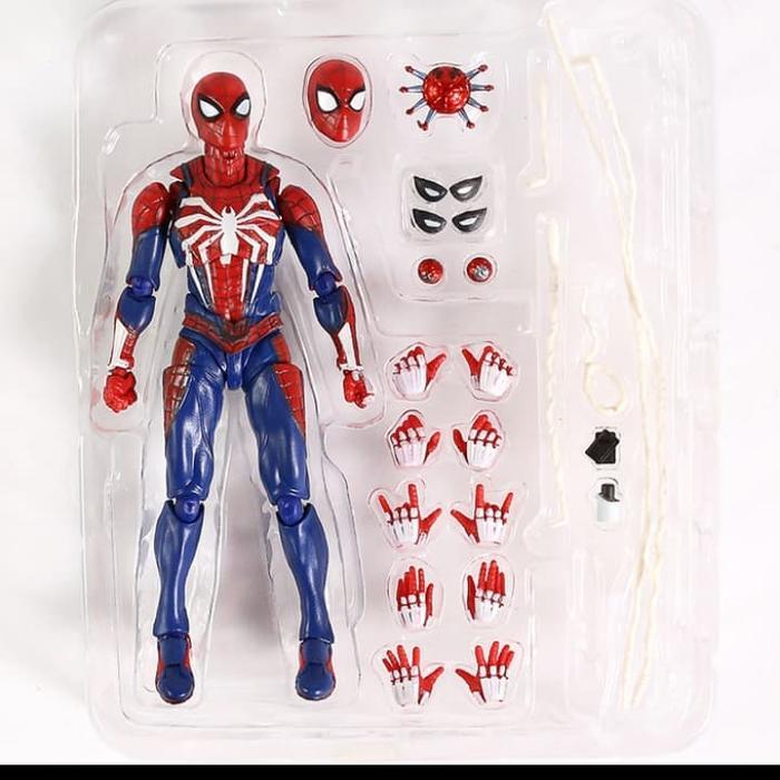 Shf Spiderman Ps4 Advanced Suit Action Figure