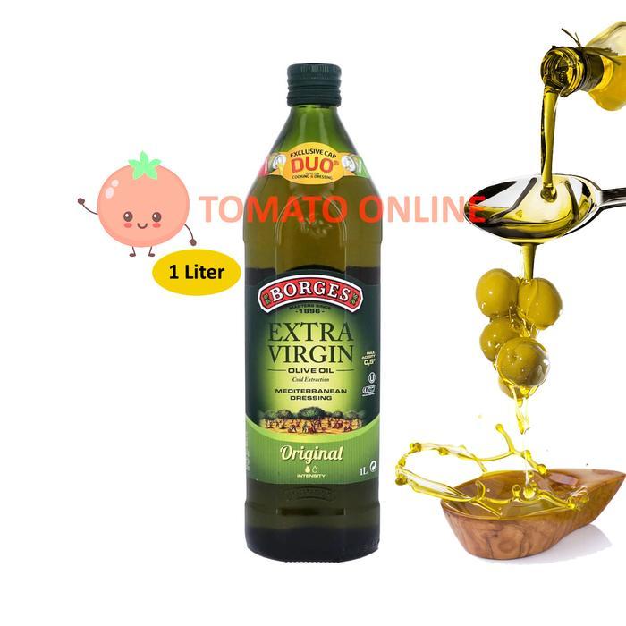 Borges Extra Virgin Olive Oil Minyak Zaitun 1000 Ml 1000Ml 1 L 1L