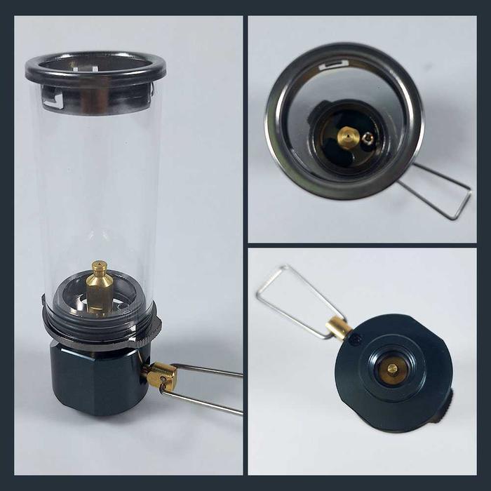 Lentera Lampu Gas Camping Petromaks Waterproof 105mm BRS-55