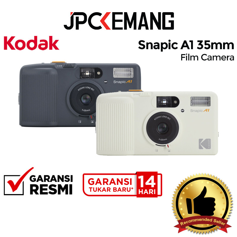 KODAK SNAPIC A1 35mm Film Camera Pocket Kodak A 1 Kamera Analog JPC KEMANG GARANSI RESMI