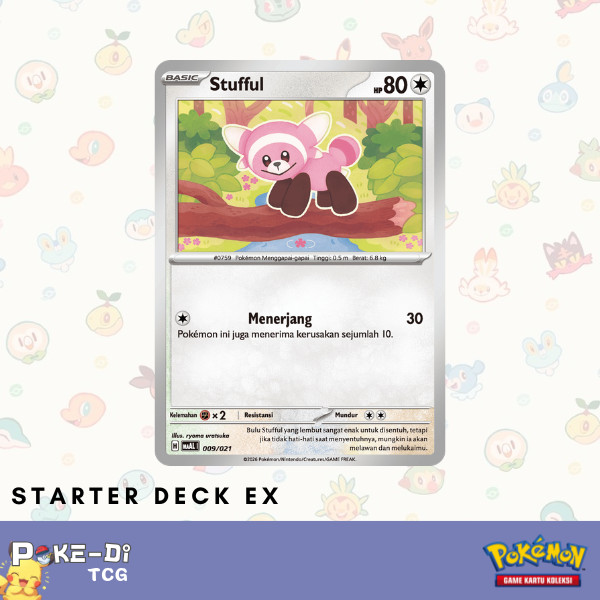 Stufful MAAL | 009/023 C - Pokemon TCG Indonesia