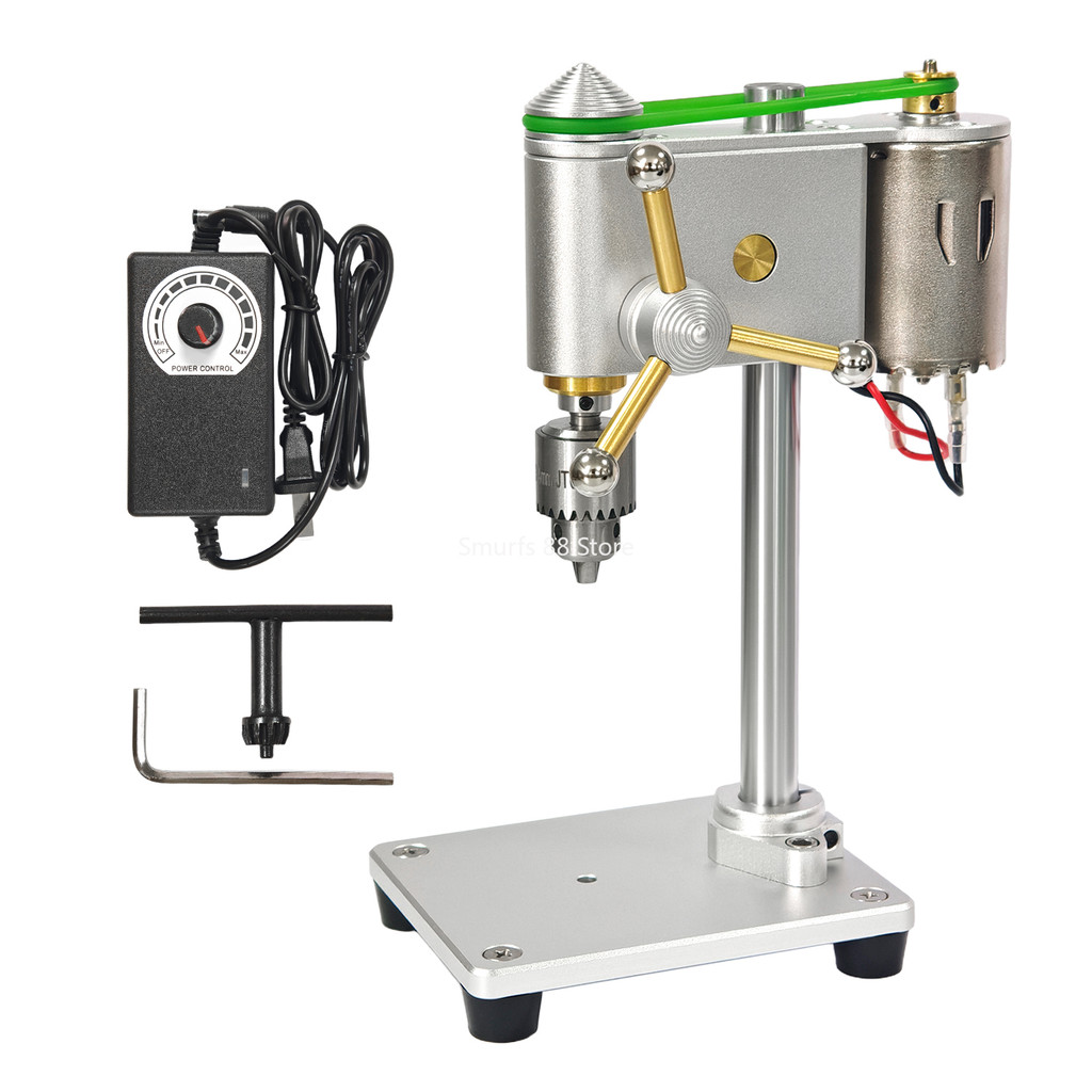 Metal Bench Drill Mini Bench Drill Model Adjustable Pressure Precision Watch Bench Drill Model
