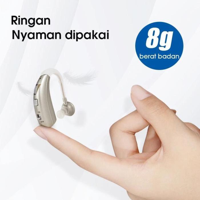 BRITZGO ALAT BANTU DENGAR DIGITAL PENDENGARAN TELINGA ORANG TUA ORIGINAL TERBAIK HEARING AID MINI