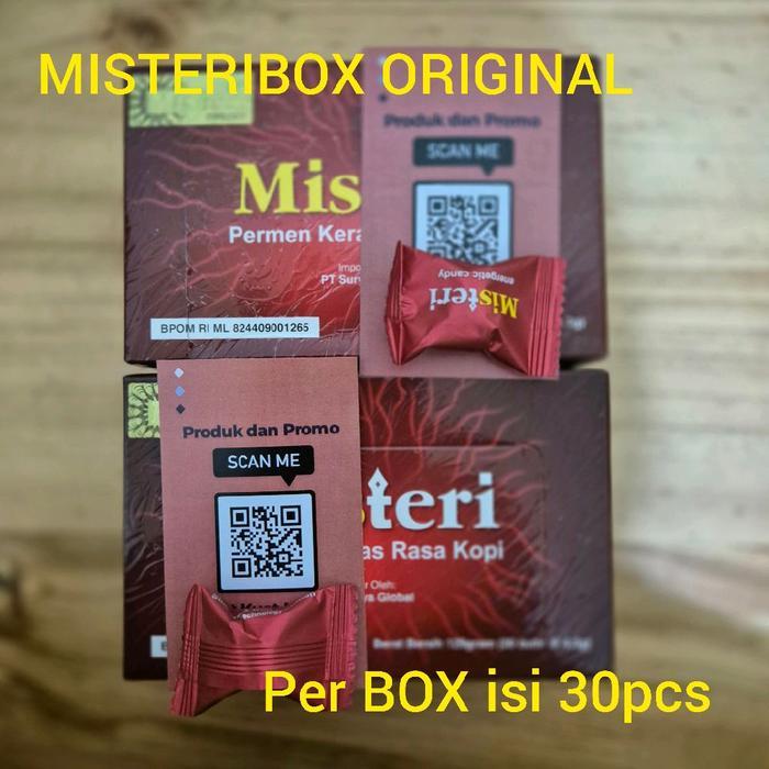 MISTERI HERBAL CANDY PERMEN BOX 30PCS