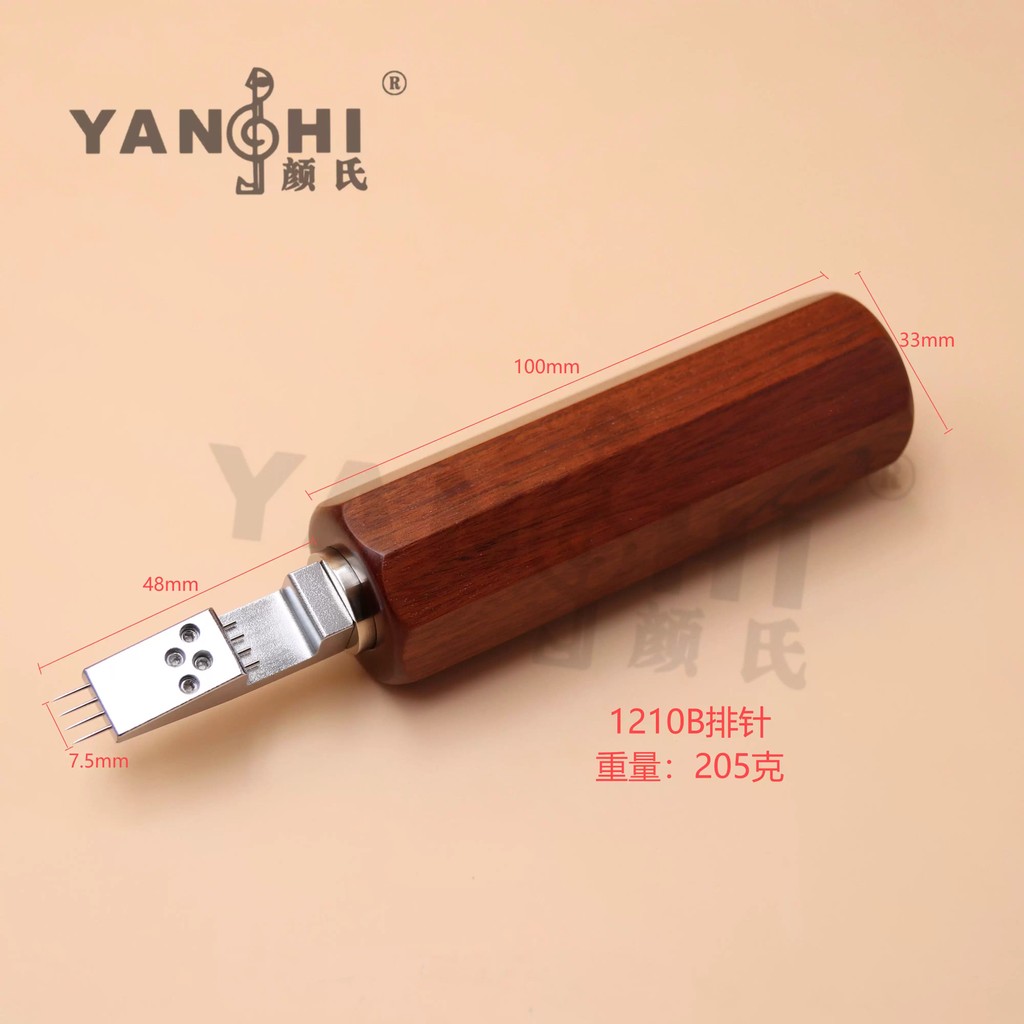 Piano hammer tuning tool Multi-head combination pin header Hammer Piano tuning repair tool