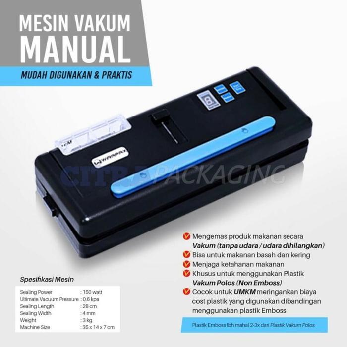 Alat Mesin Vakum Bag Wirapax