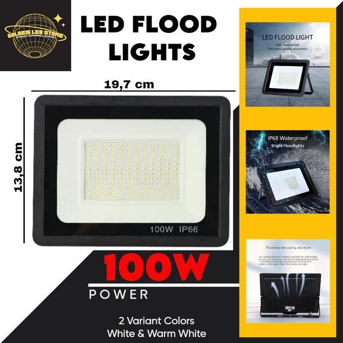 Philips - Lampu Sorot Led 100W / Lampu Tembak Led / Led Flood Lights