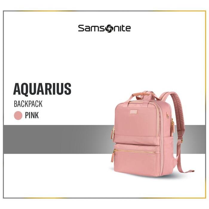 TERMURAH Samsonite Aquarius Backpack - Pink READY STOCK