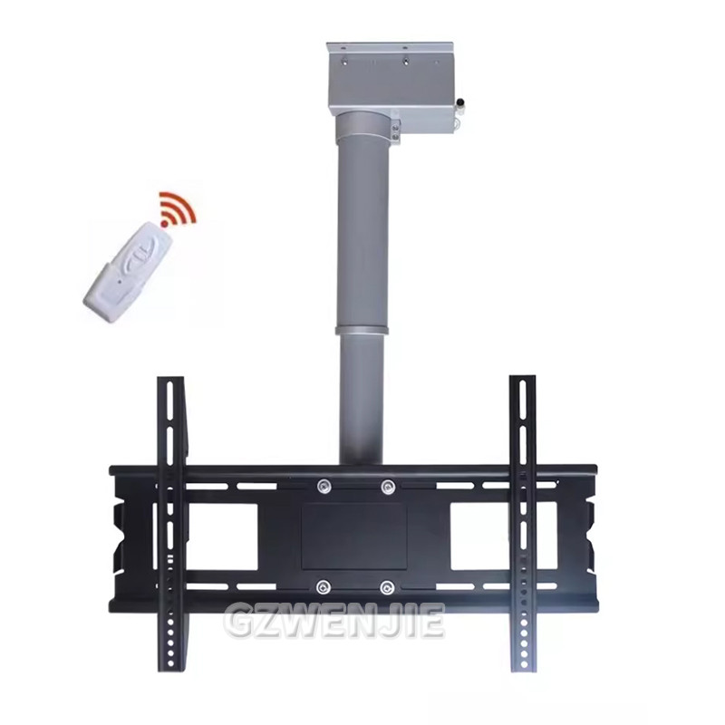 Tv Mount Stand Ceiling Bracket 26-70 inch Pendant Hanger 360 Degree Rotary Tilt Full Motion Tv Wall