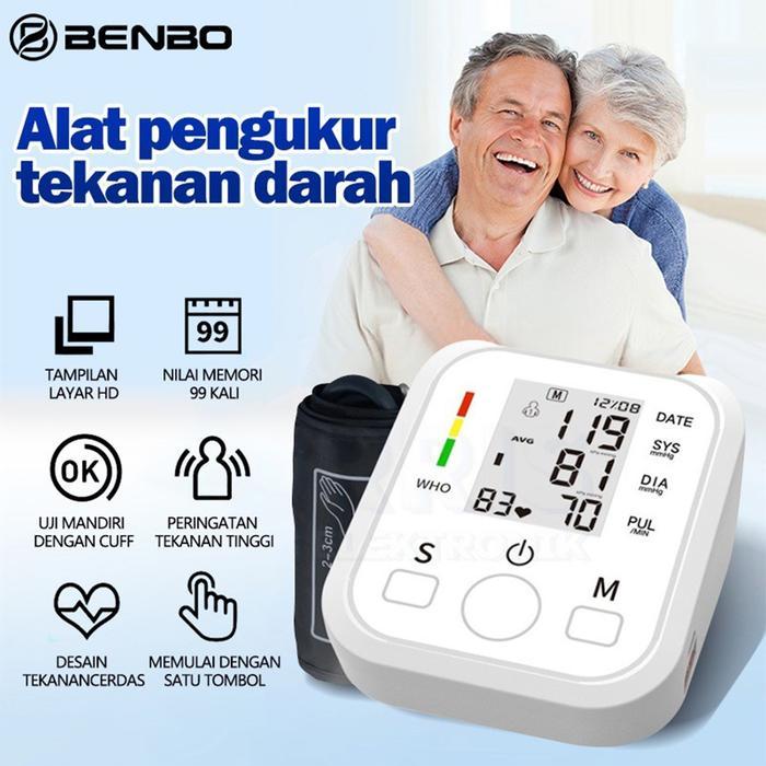 Terlaris Siaran suara Tensimeter Digital Alat Cek Pengukur Tekanan Tensi Darah Digital Tensimeter