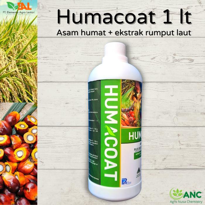 HUMACOAT HUMIC ACID CAIR + EKSTRAK RUMPUT LAUT SUBURKAN TANAH & AKAR 1 LITER